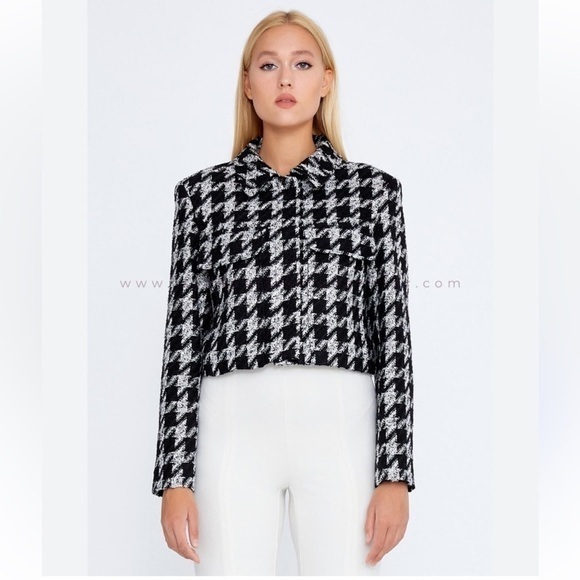 miou mouse Jackets & Blazers - Miou Mouse Houndstooth Blazer